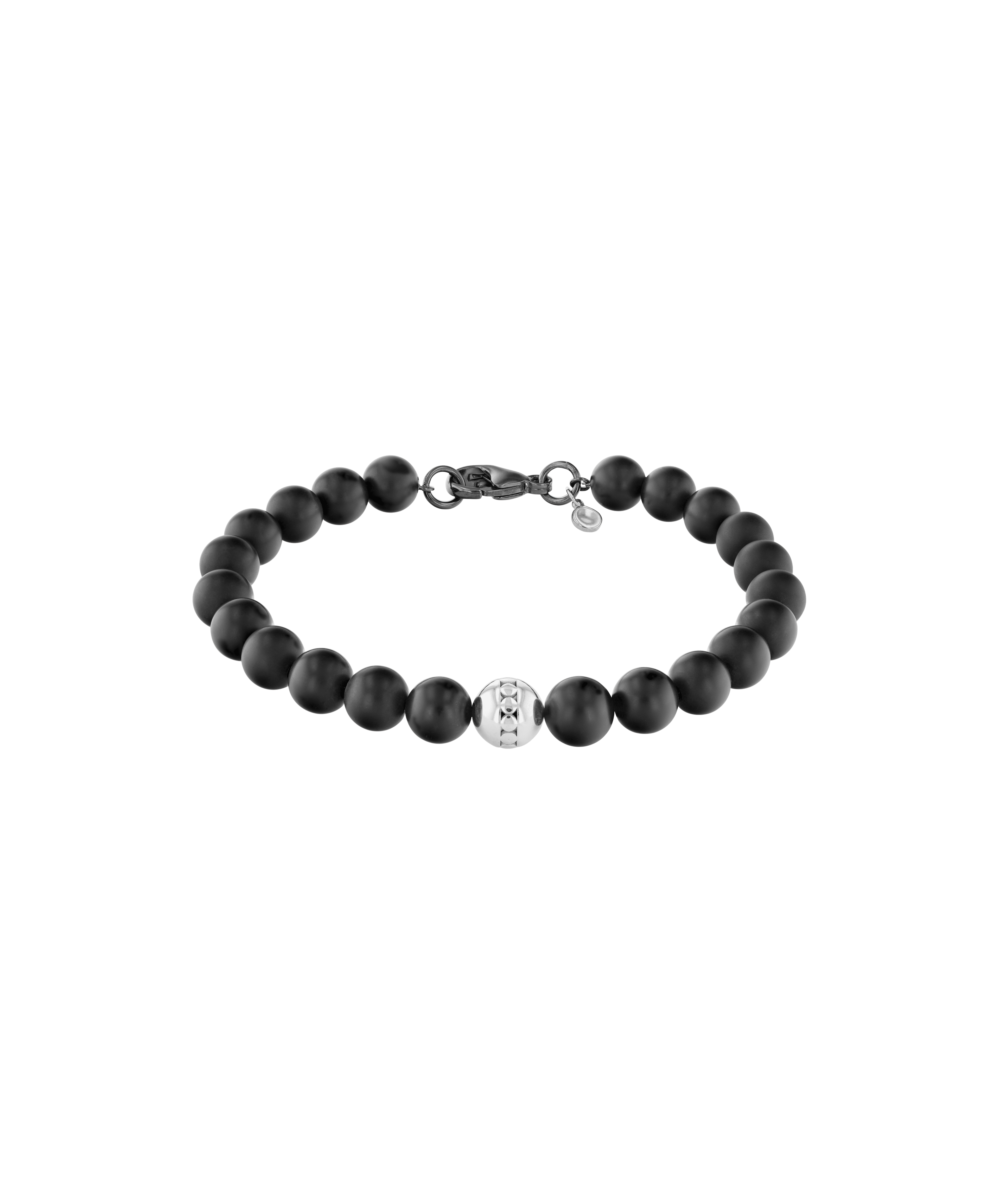 Silver Luxury Bead Bracelet | Classy Men Collection